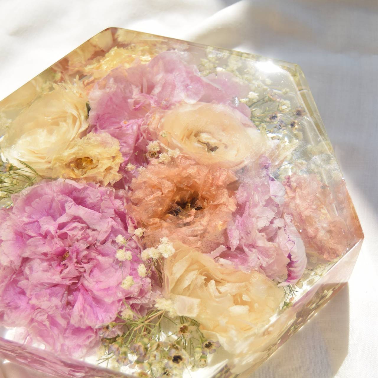 Kytice v pryskyřici - rezervace termínu