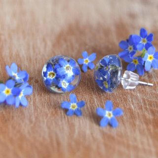 Minipecky s pomněnkami, tmavé