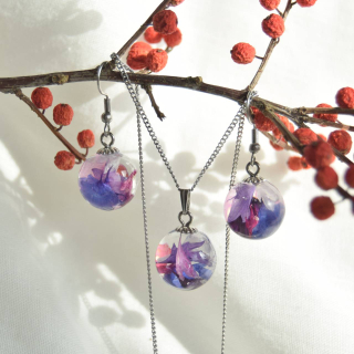 Zvýhodněný chrpový set s chrpou - kuličky